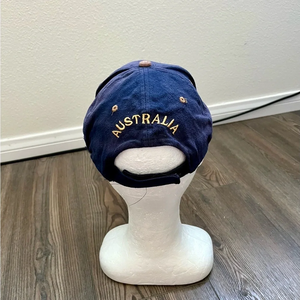 Australia Cap - Blue and Tan